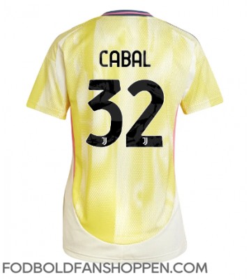 Juventus Juan Cabal #32 Udebanetrøje Dame 2024-25 Kortærmet